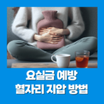 요실금 예방 혈자리 지압 방법