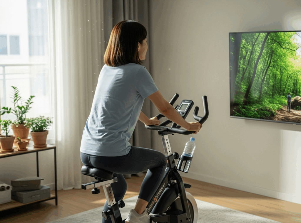 실내자전거가 50대 건강에 미치는 8가지 과학적 효과